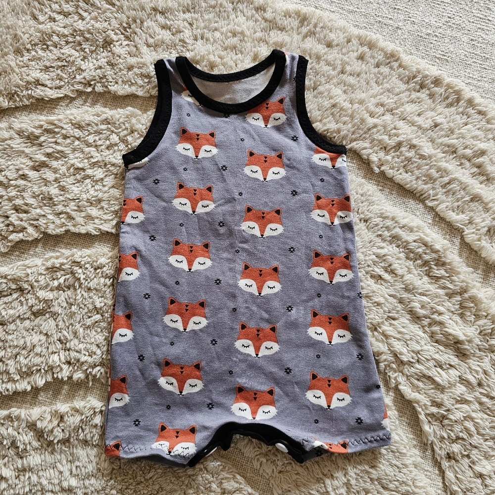 Newborn Foxy Onesie. NWOT.